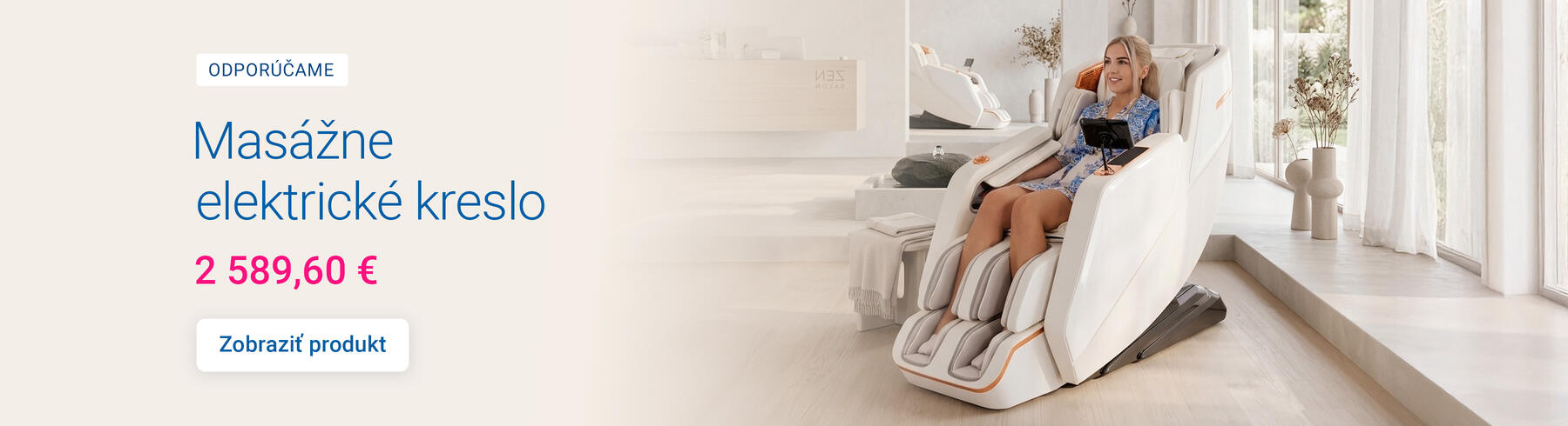 Masážne elektrické kreslo Prestige 3D MASSAGER