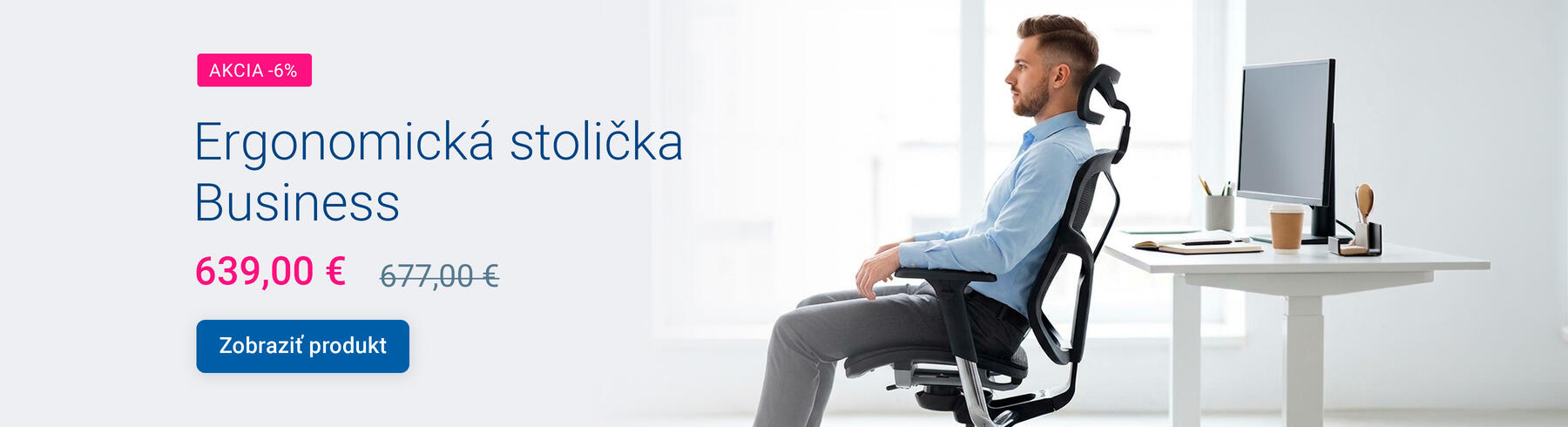 Ergonomická stolička Business