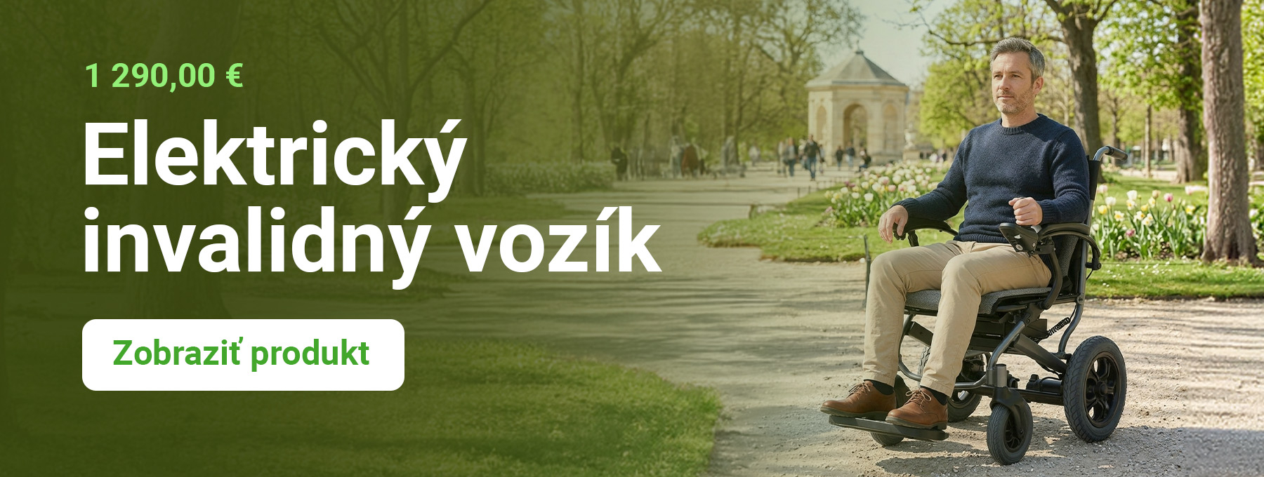 Elektrický invalidný vozík Yuwell D130FL