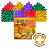 Ortopedický koberček ORTHOPUZZLE Savana – pre deti od 1 roka