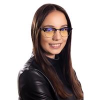 Okuliare proti modrému svetlu UNIZDRAV retro - unisex + puzdro, vrecúško a testovacia sada