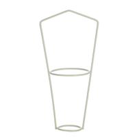 Kovový držiak na infúznu fľašu UNIZDRAV