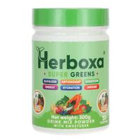 Herboxa SUPER GREENS Kokos & ananás, 300 g