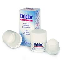 Driclor - Antiperspirant s guľôčkou 20 ml