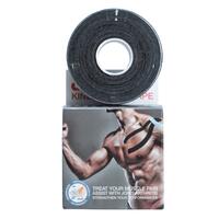 Kinezio tejp Ares 5 cm x 5 m, čierny