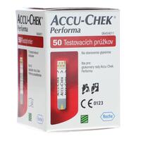 Testovacie prúžky Accu-Chek Performa, 50 ks
