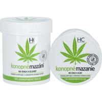 Konopné mazanie s 10 % konopným olejom, 250 ml