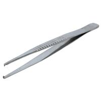 Pinzeta chirurgická, 1 x 2 zúbky, 13 - 18 cm