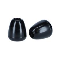 Náhradné olivky na fonendoskop čierne, 2 ks