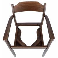 Drevené WC kreslo Astra