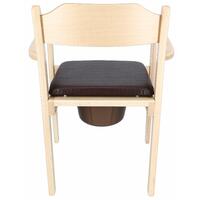 Drevené WC kreslo Astra