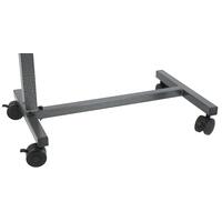 Lôžkový stolík k posteli bielosivý