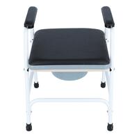 Kovové toaletné kreslo