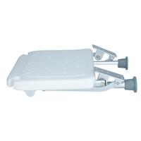 Nástenná sklopná sedačka s nožkami