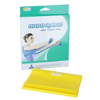 Posilňovacia guma OPPO BAND žltá s veľmi nízkym odporom, 1,5 m