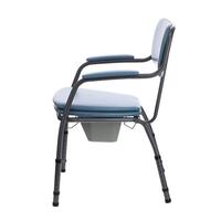 Toaletná stolička so širším sedom