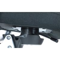 Ergonomická stolička Office, čierna