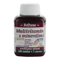 MedPharma Multivitamín s minerálmi – 42 zložiek, 107 tabliet