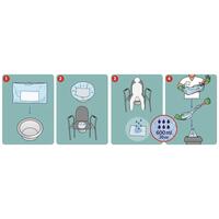 Hygienické vrecká na toaletu, 20 ks