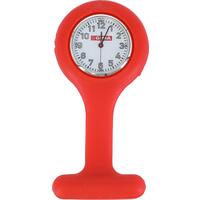 Silikónové hodinky, červené