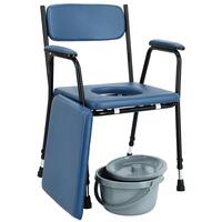 Toaletná stolička výškovo nastaviteľná UNIZDRAV