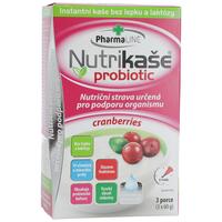 PharmaLINE Nutrikaša probiotic cranberries, 3x 60 g