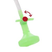 Gumené umývadlo na vlasy s prenosnou sprchou