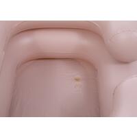 Gumené umývadlo na vlasy s prenosnou sprchou