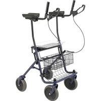 Pojazdné chodítko s predĺženými lakťovými opierkami