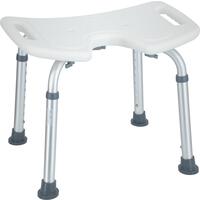 Stolček do sprchy s výrezom