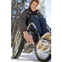 Minilyže na invalidný vozík