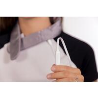 Vyhrievací USB golier na krk bez powerbanky, ružový – grafénová technológia