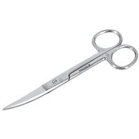 Nožnice zahnuté hrotnaté, 14cm