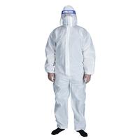 Jednorazový ochranný oblek s kapucňou