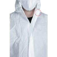 Jednorazový ochranný oblek s kapucňou