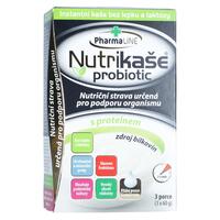 PharmaLINE Nutrikaša probiotic s proteínom, 3x 60 g