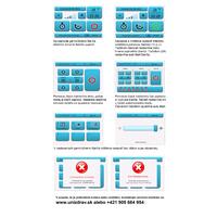 Germicídny žiarič UNIZDRAV s displejom uzavretý statický