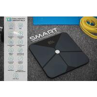 SMART váha s diagnostikou 13 telesných parametrov + Bluetooth a mobilná aplikácia