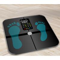 SMART váha s diagnostikou 15 telesných parametrov + LED displej, Bluetooth a mobilná aplikácia