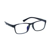 Okuliare proti modrému svetlu UNIZDRAV čierne - unisex + puzdro, vrecúško a testovacia sada