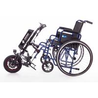 Prídavný pohon pre aktívny invalidný vozík