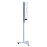 Germicídny žiarič UNIZDRAV s displejom uzavretý mobilný – biele vyhotovenie