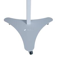 Germicídny žiarič UNIZDRAV s displejom uzavretý mobilný – biele vyhotovenie