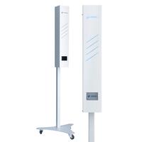 Germicídny žiarič UNIZDRAV s displejom uzavretý mobilný – biele vyhotovenie