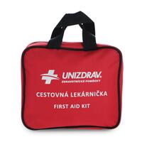 Cestovná lekárnička s 220 ks zdravotníckeho materiálu a pomôcok