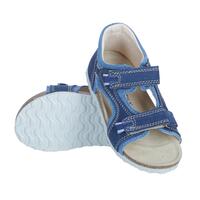 Detská ortopedická obuv – typ 32 riflovo-modrá