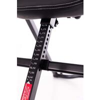 Inverzný stôl s funkciou vibračnej masáže a výhrevu