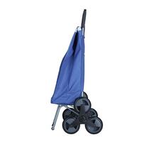 Nákupná taška na kolieskach, modrá