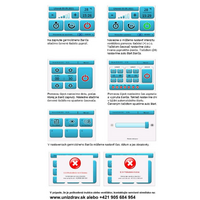 Germicídny žiarič UNIZDRAV uzavretý nástenný – čierne vyhotovenie