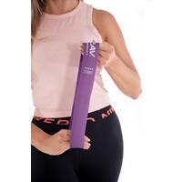 Odporové posilňovacie gumy ružové, sada 5 ks